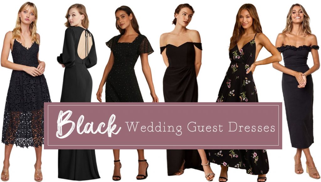 80 Little Black Wedding Guest Dresses 2024 | SMYD