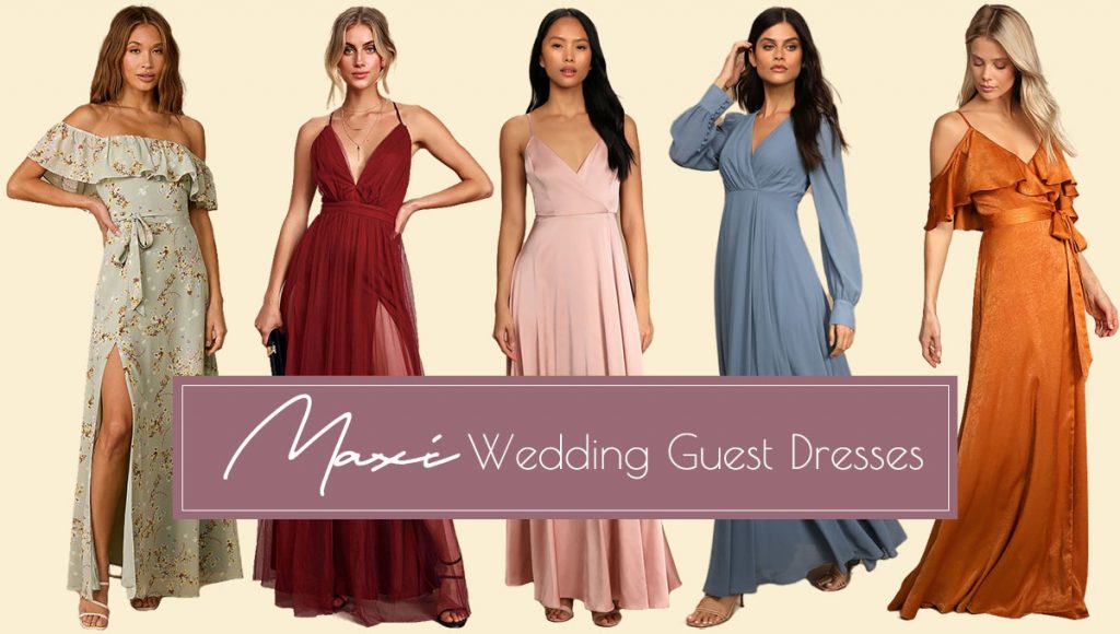 100 Long Maxi Dress for Wedding Guest | SMYD